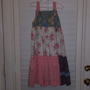 Matilda Jane Girls Knot Dress Size 8